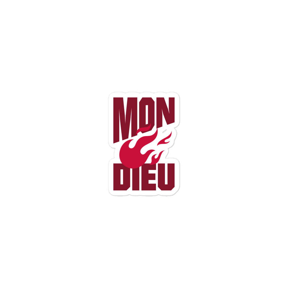 Aufkleber Mon Dieu