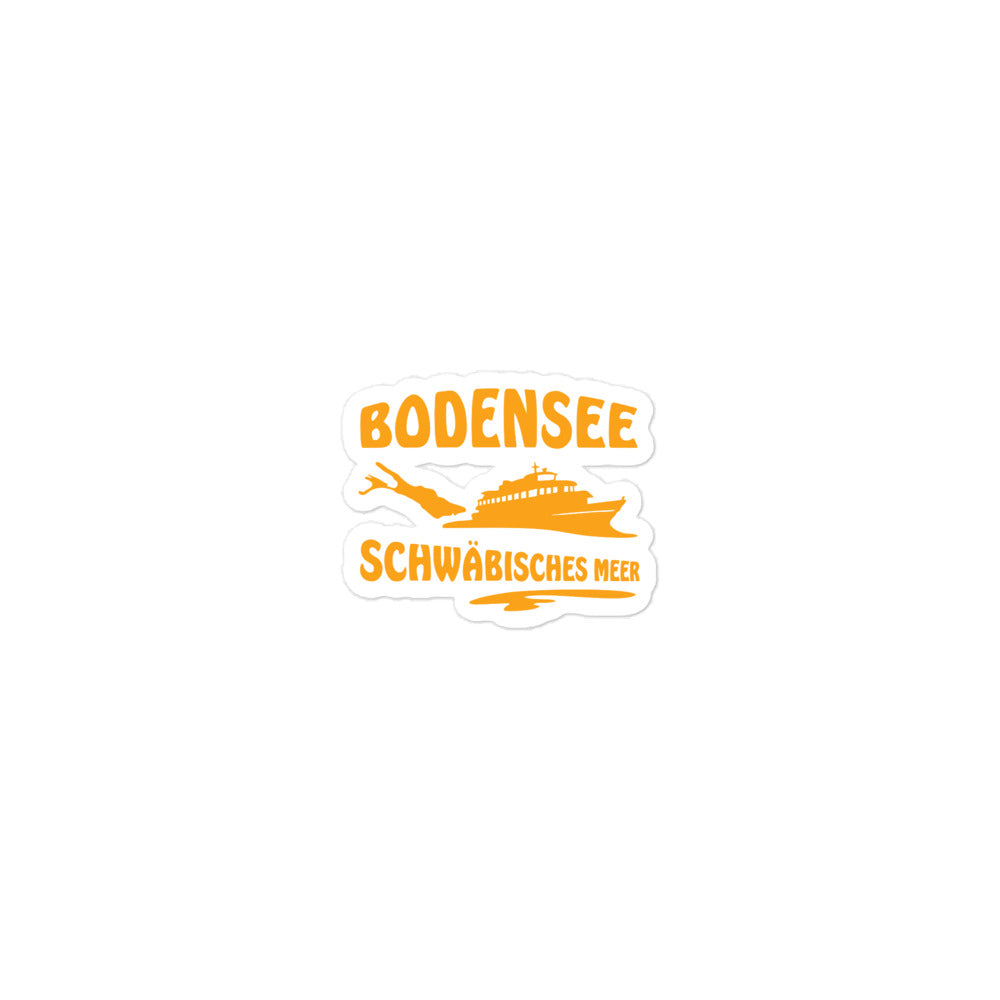 Aufkleber Bodensee Schwäbisches Meer