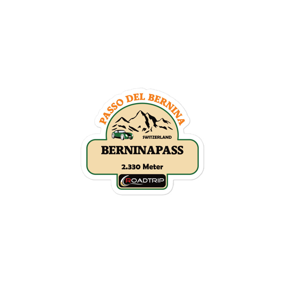 Aufkleber Berninapass