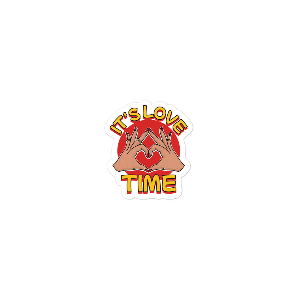 Aufkleber It´s Love Time