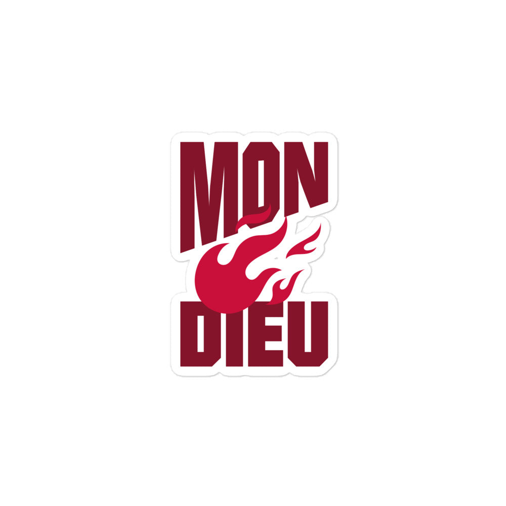 Aufkleber Mon Dieu