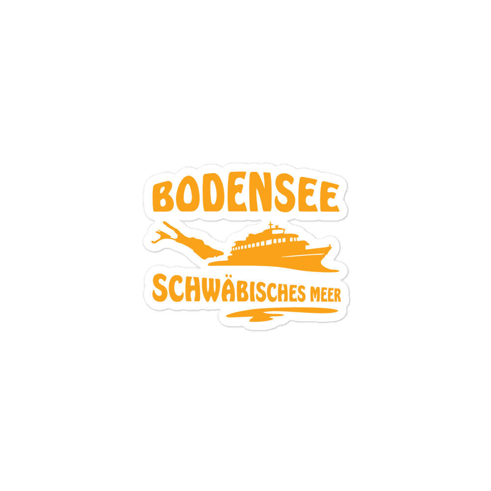 Aufkleber Bodensee Schwäbisches Meer