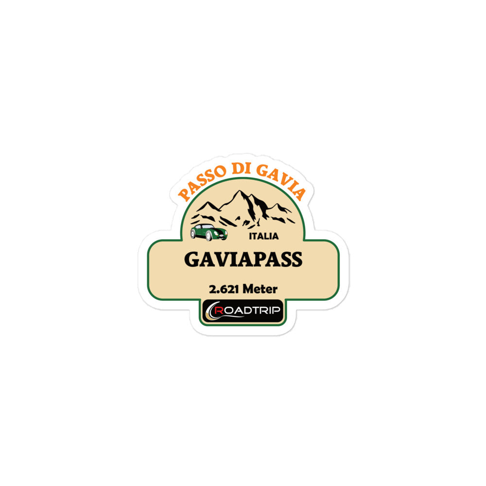 Aufkleber Gaviapass