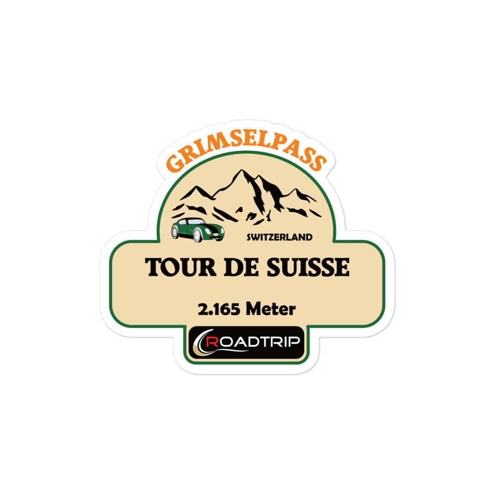 Aufkleber Roadtrip Grimselpass
