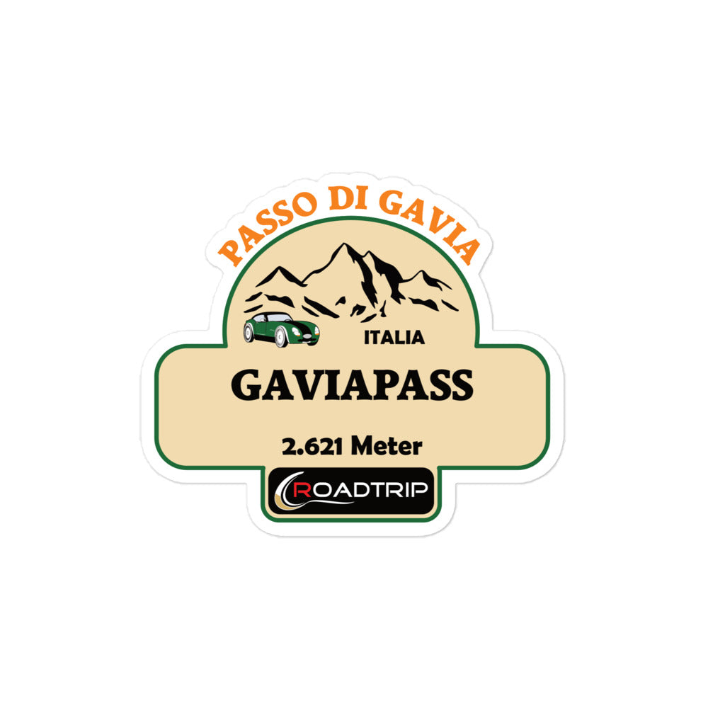 Aufkleber Gaviapass