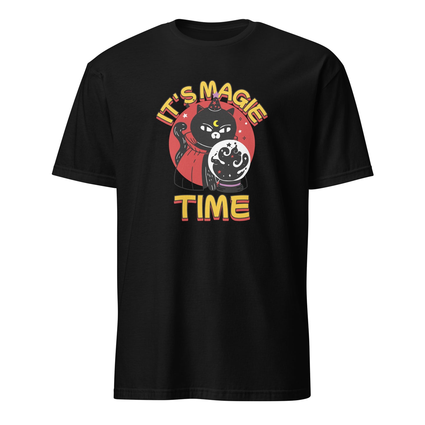 T-Shirt schwarz It´s Magie Time