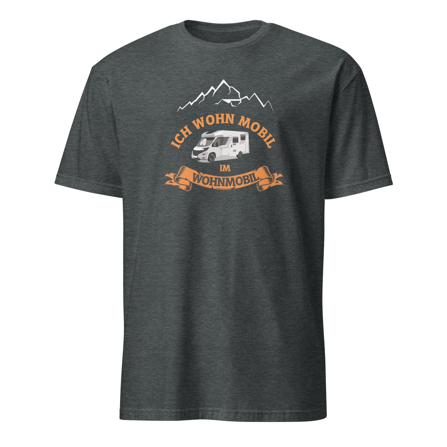 Shirt für Wohnmobilisten Ich wohn mobil im Wohnmobil.