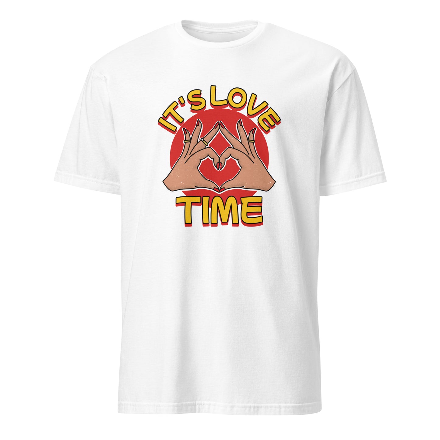 T-Shirt weiss It´s Love Time