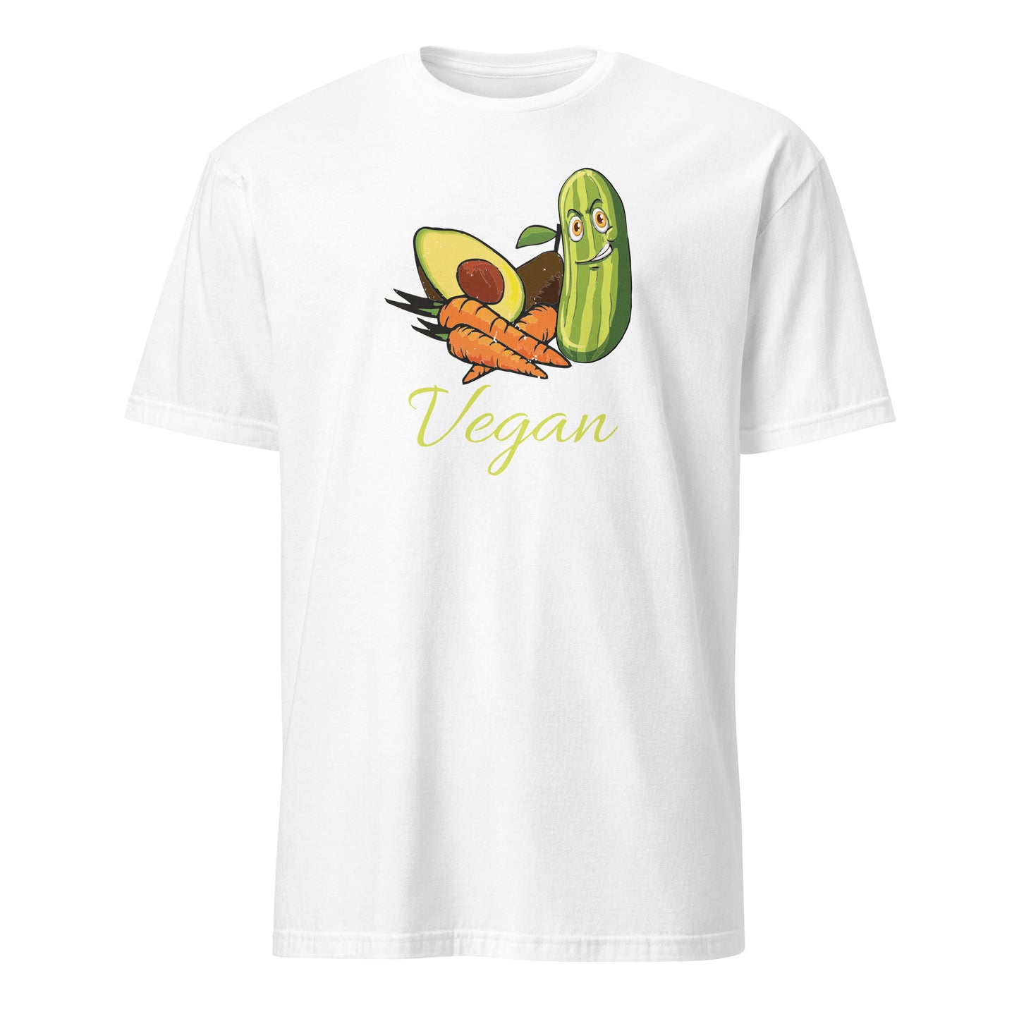 Shirt für Veganer mit humorvollem Gemüse
