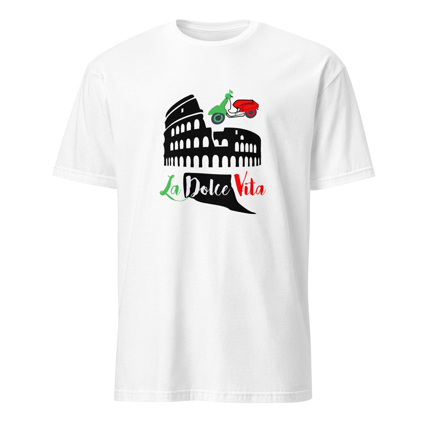 T-Shirt mit Aufdruck La Dolce Vita