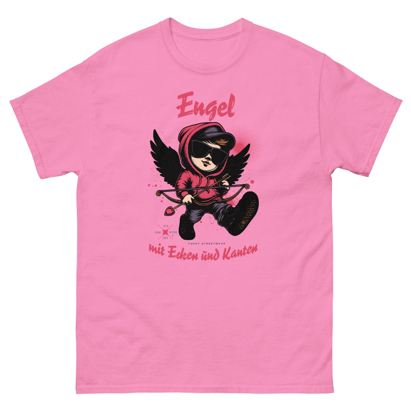 T-Shirt Engel mit Ecken und Kanten