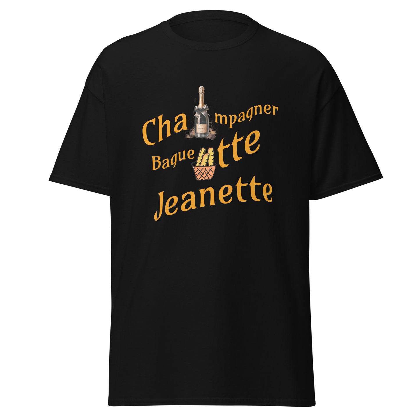 T-Shirt Champagner Baguette Jeanette