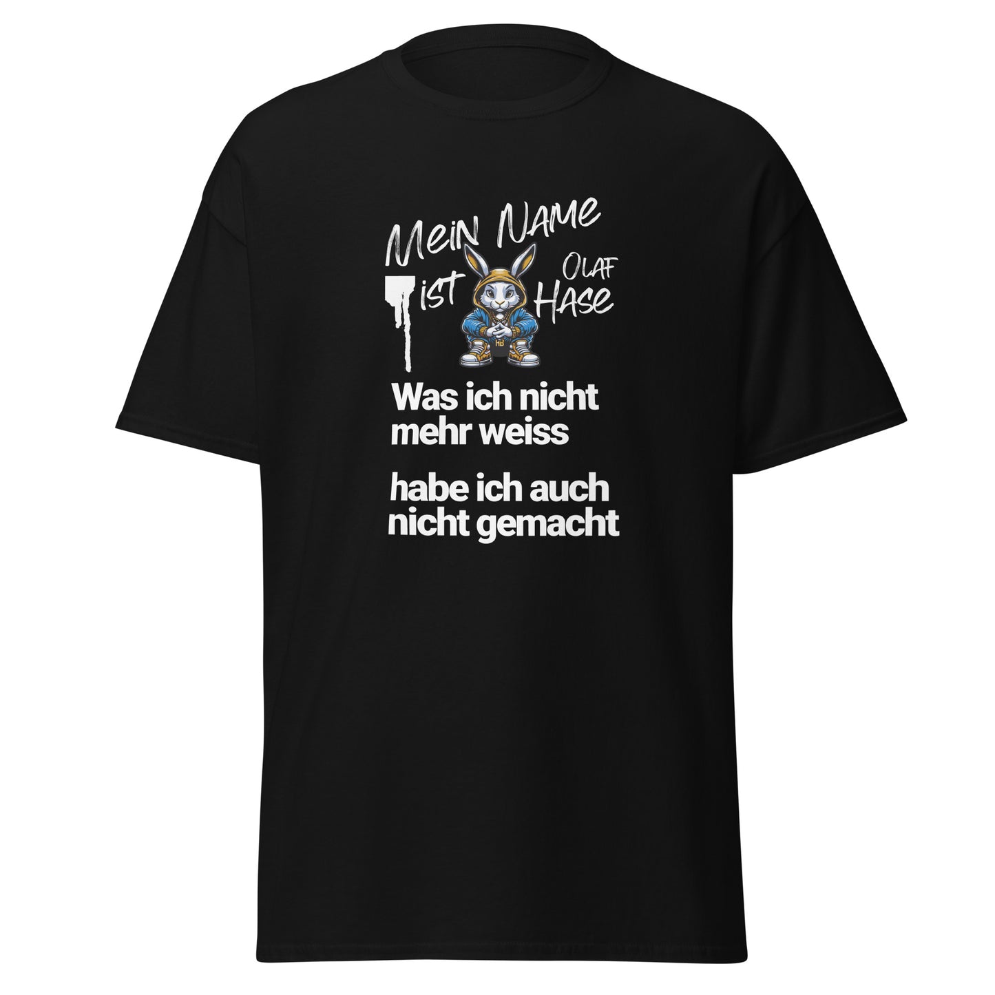 T-Shirt Hase mit Spruch