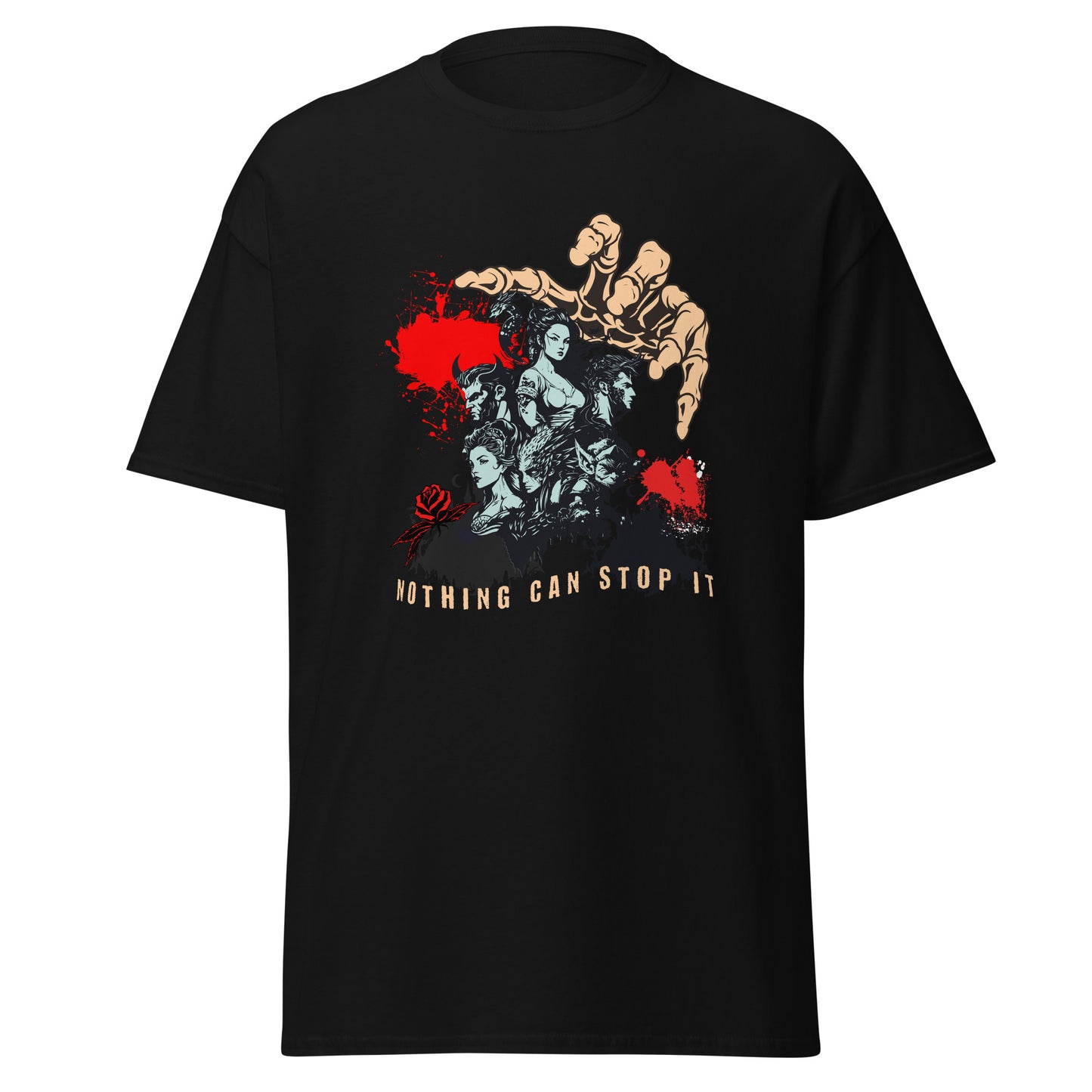 T-Shirt Grusel Shirt Nothings can stop it