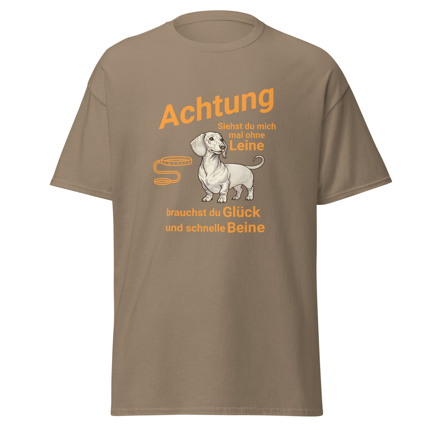 T-Shirt für Dackel Liebhaber mit lustigem Spruch