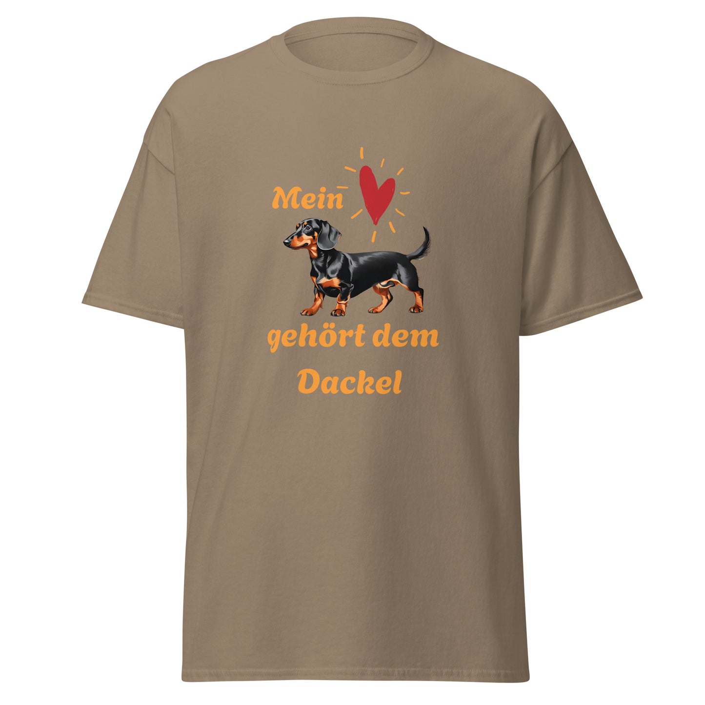 T-Shirt Mein Herz gehört dem Dackel