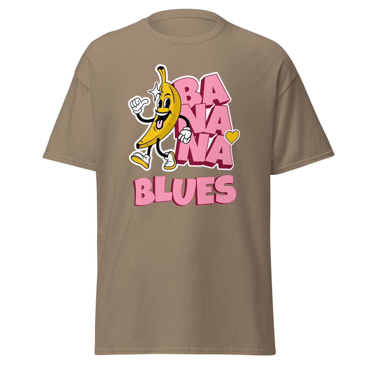 T-Shirt Lustiges Bananen Shirt im Cartoon Stiel