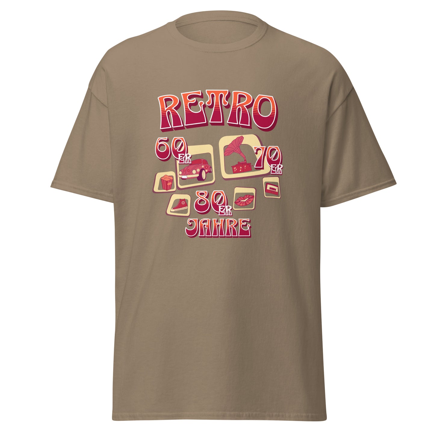 T-Shirt Retro Shirt 60er, 70er, 80er Jahre