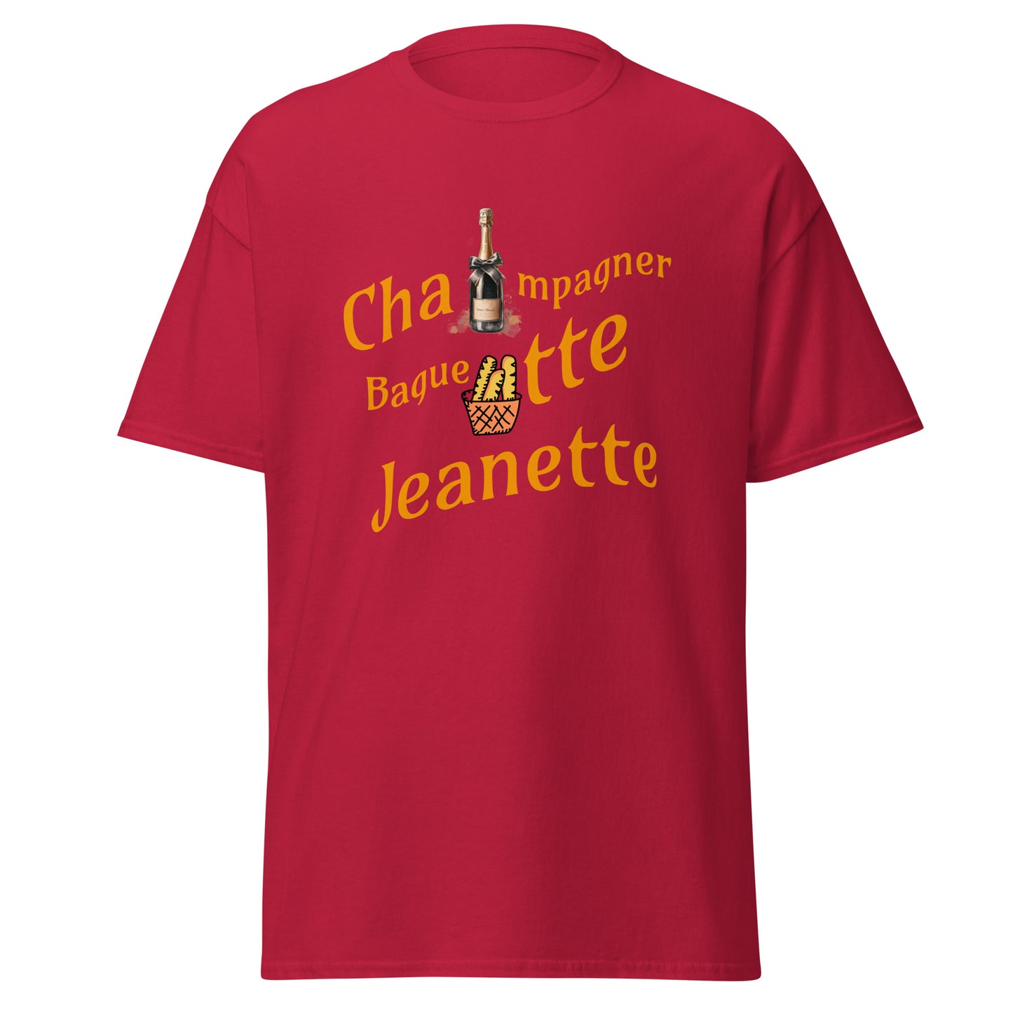 T-Shirt Champagner Baguette Jeanette