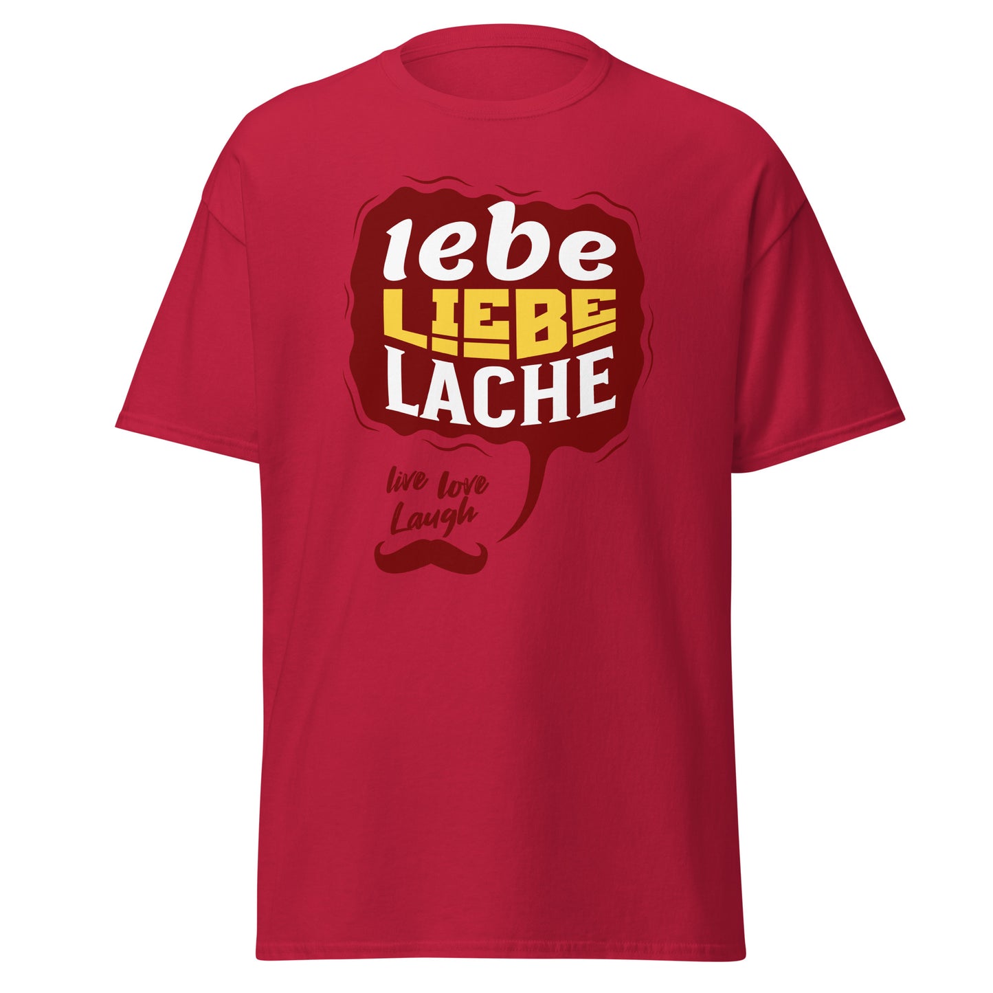 T-Shirt Lebe Liebe Lache