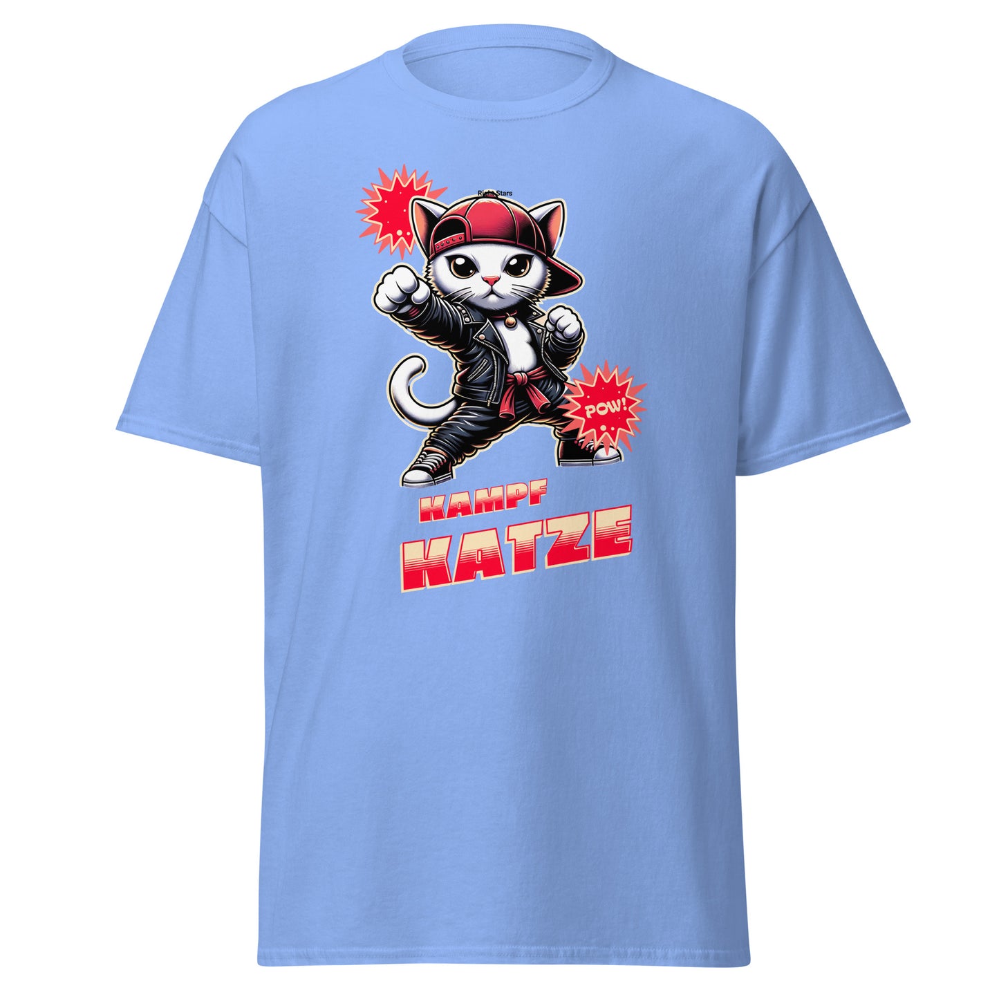 T-Shirt Kampf Katze
