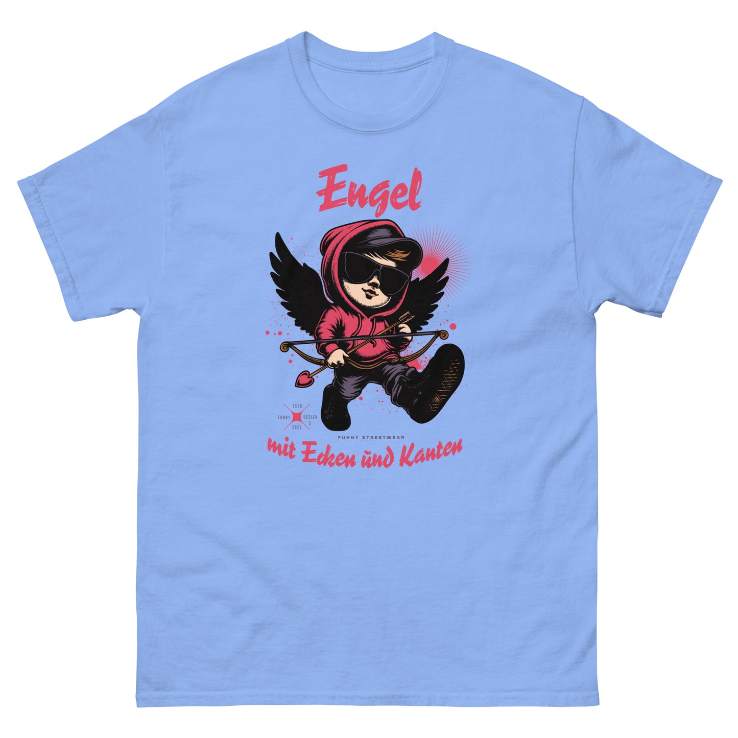 T-Shirt Engel mit Ecken und Kanten