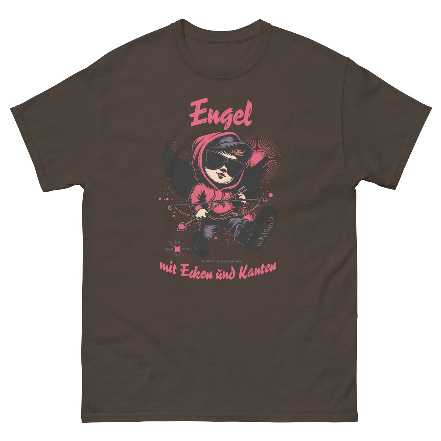 T-Shirt Engel mit Ecken und Kanten