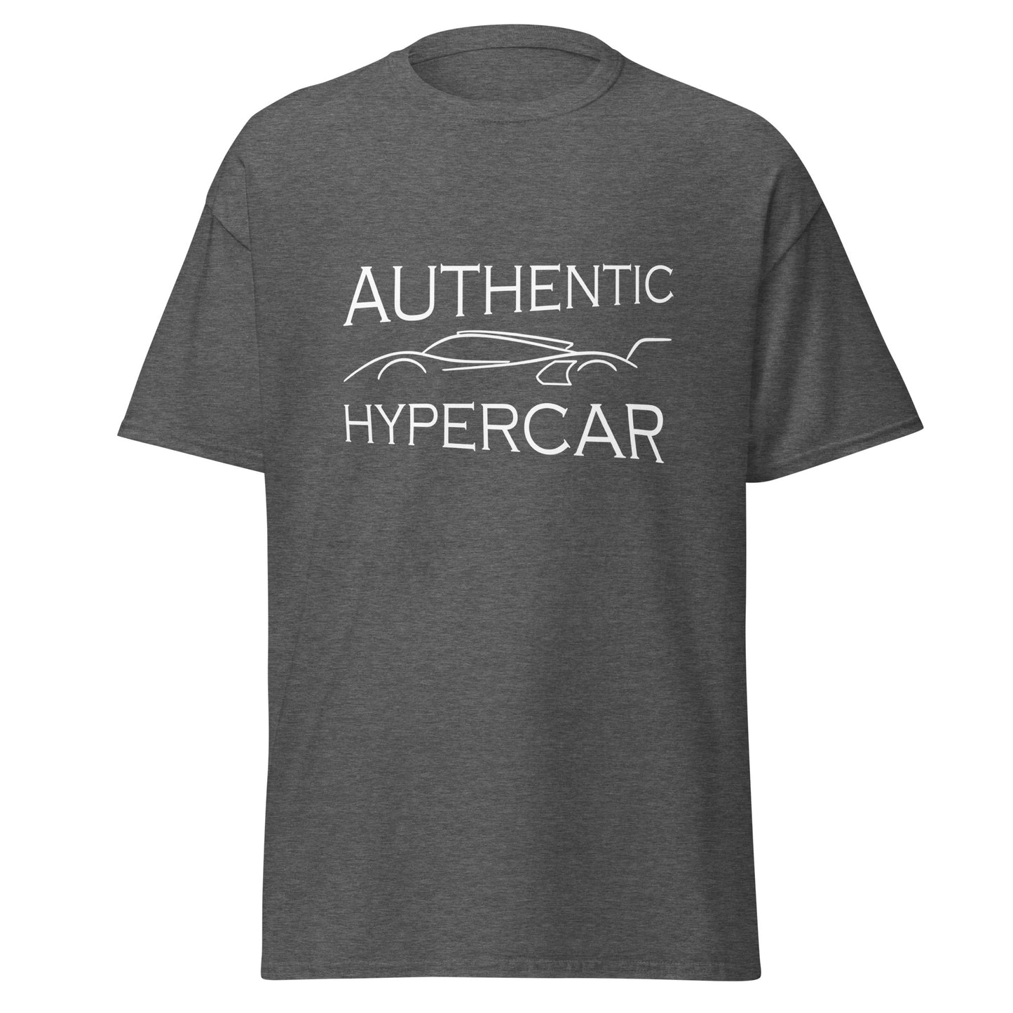 Shirt mit einer Hypercar Silhouette