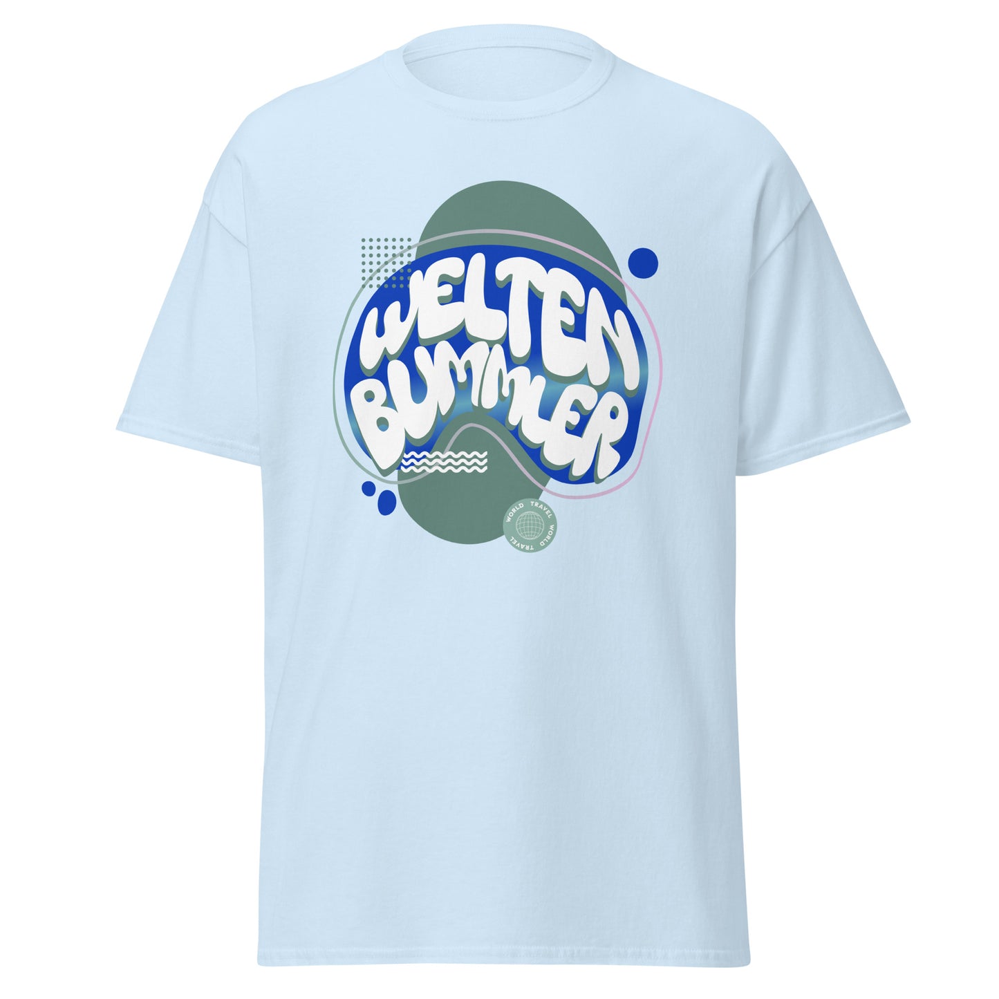T-Shirt Reiseshirt für Weltenbummler