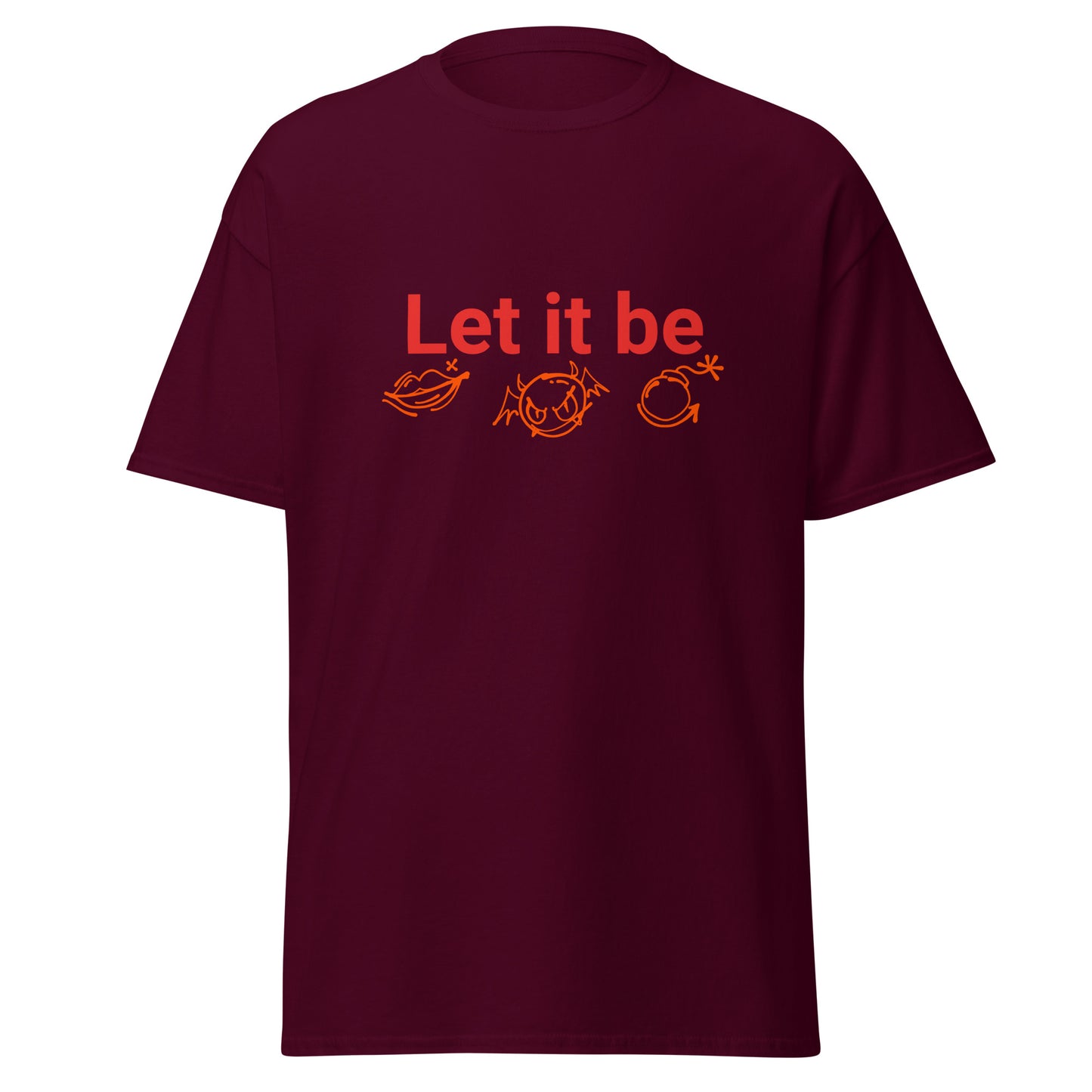 T-Shirt Let it be