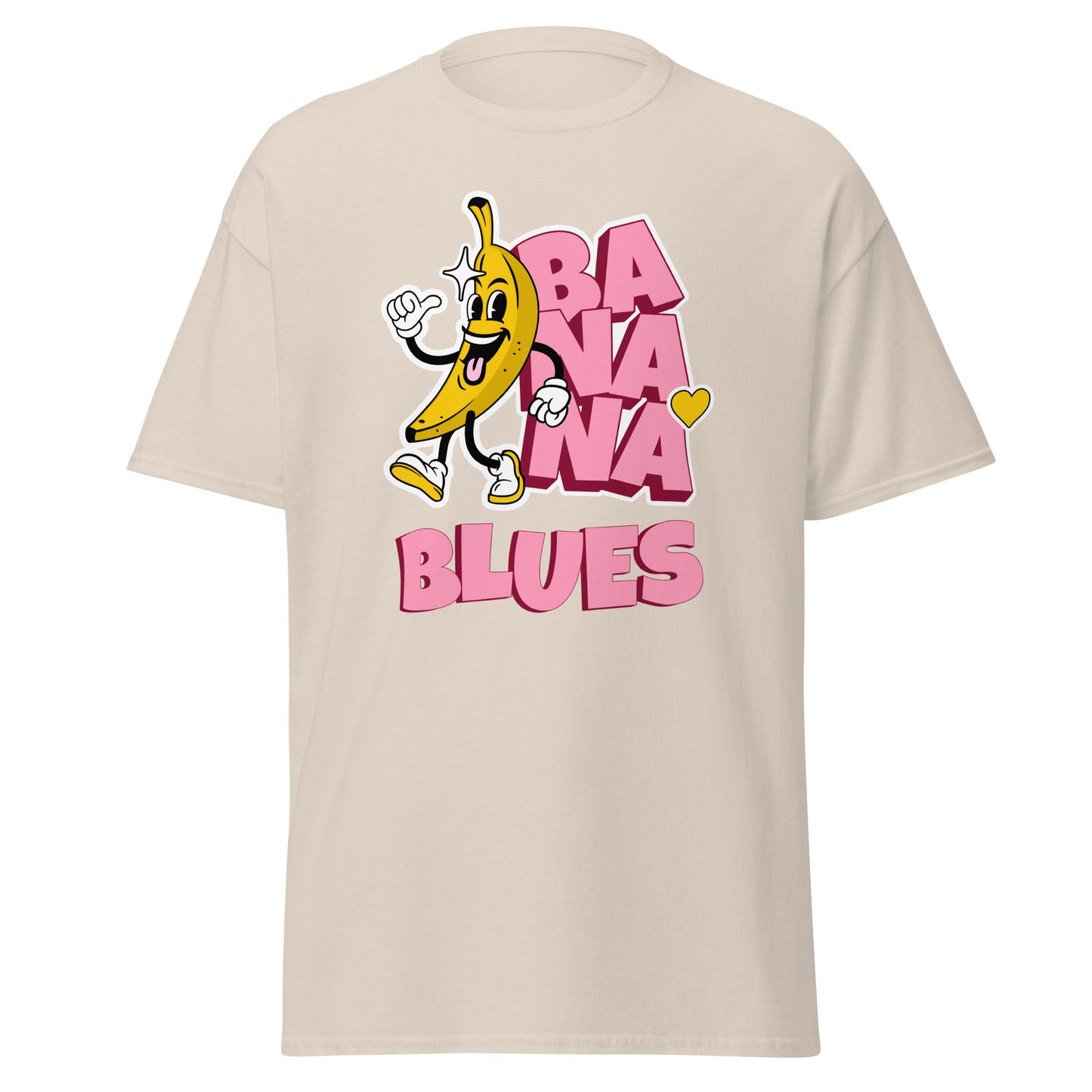 T-Shirt Lustiges Bananen Shirt im Cartoon Stiel