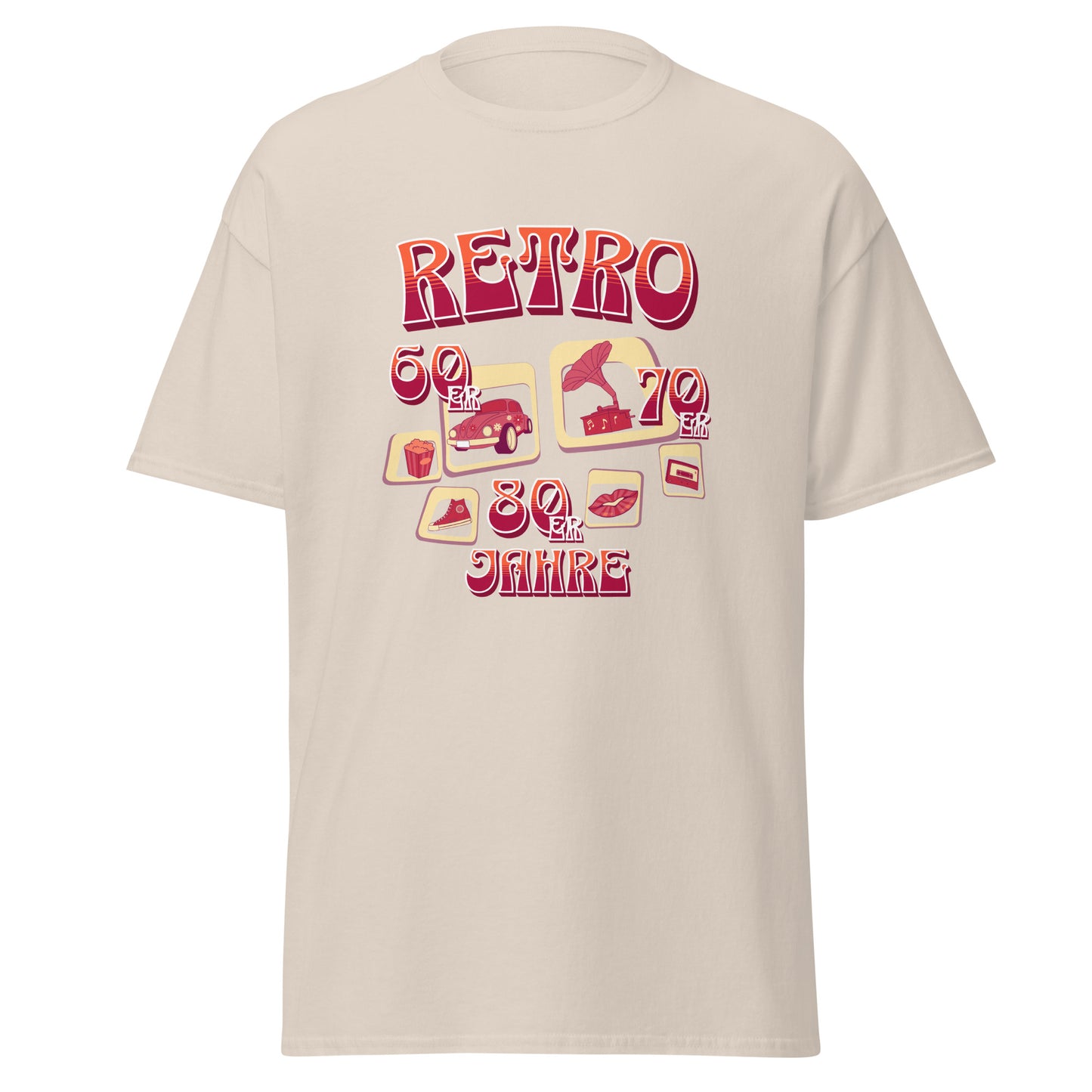 T-Shirt Retro Shirt 60er, 70er, 80er Jahre