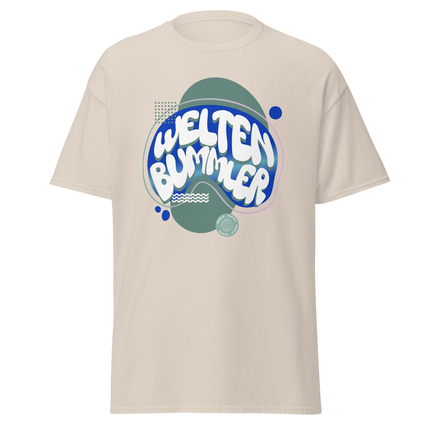 T-Shirt Reiseshirt für Weltenbummler