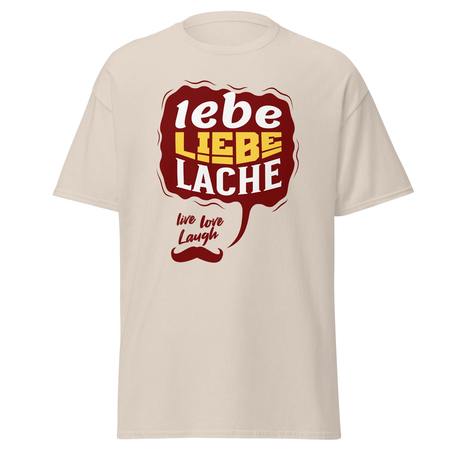 T-Shirt Lebe Liebe Lache