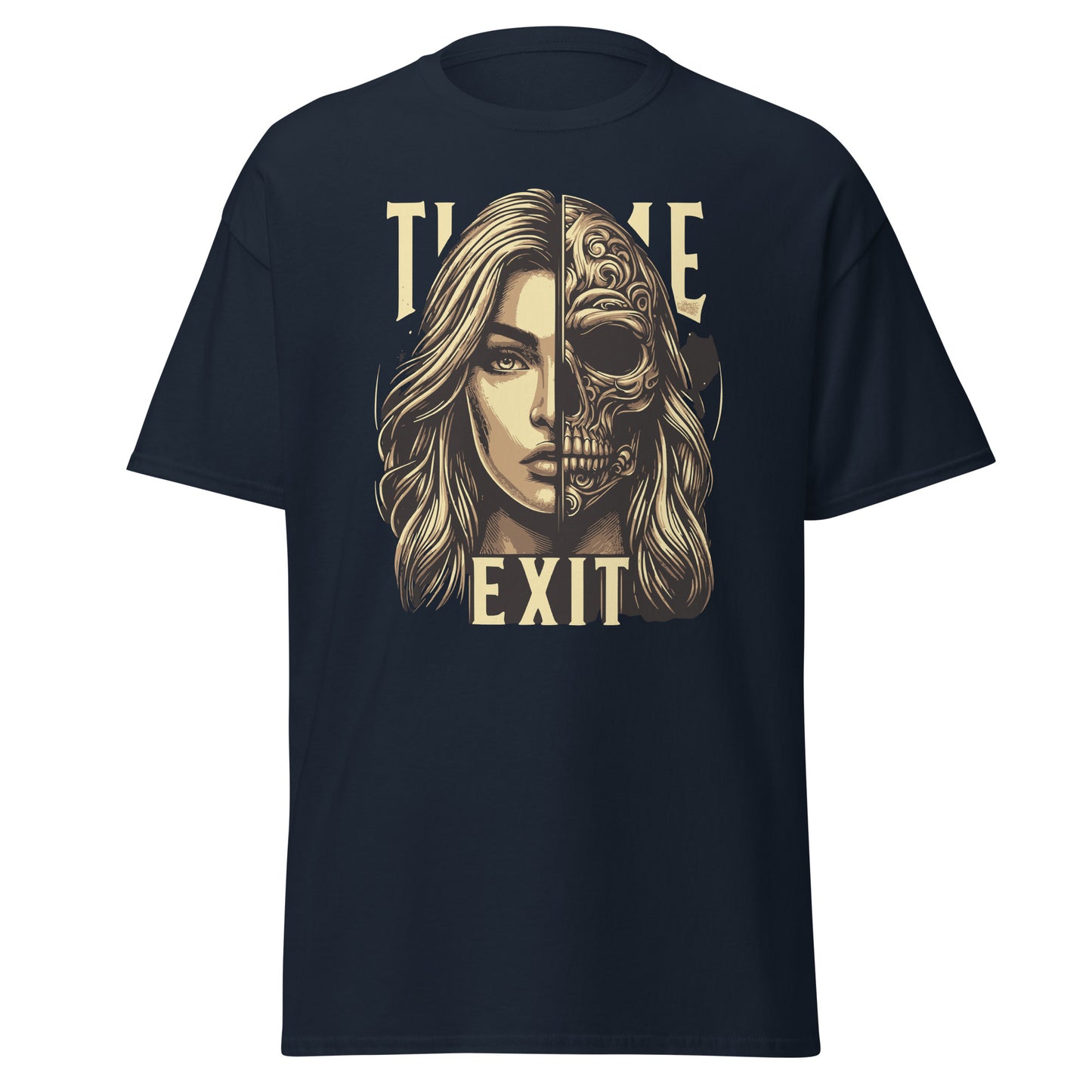 T-Shirt Time Exit Mysterium und Eleganz