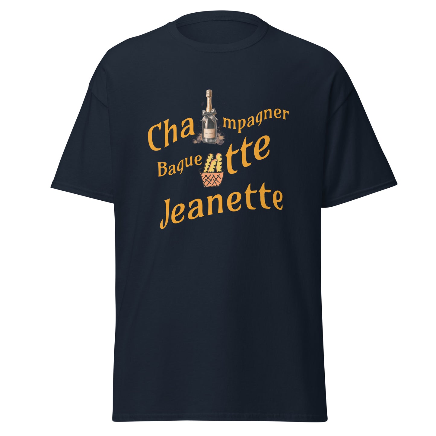 T-Shirt Champagner Baguette Jeanette