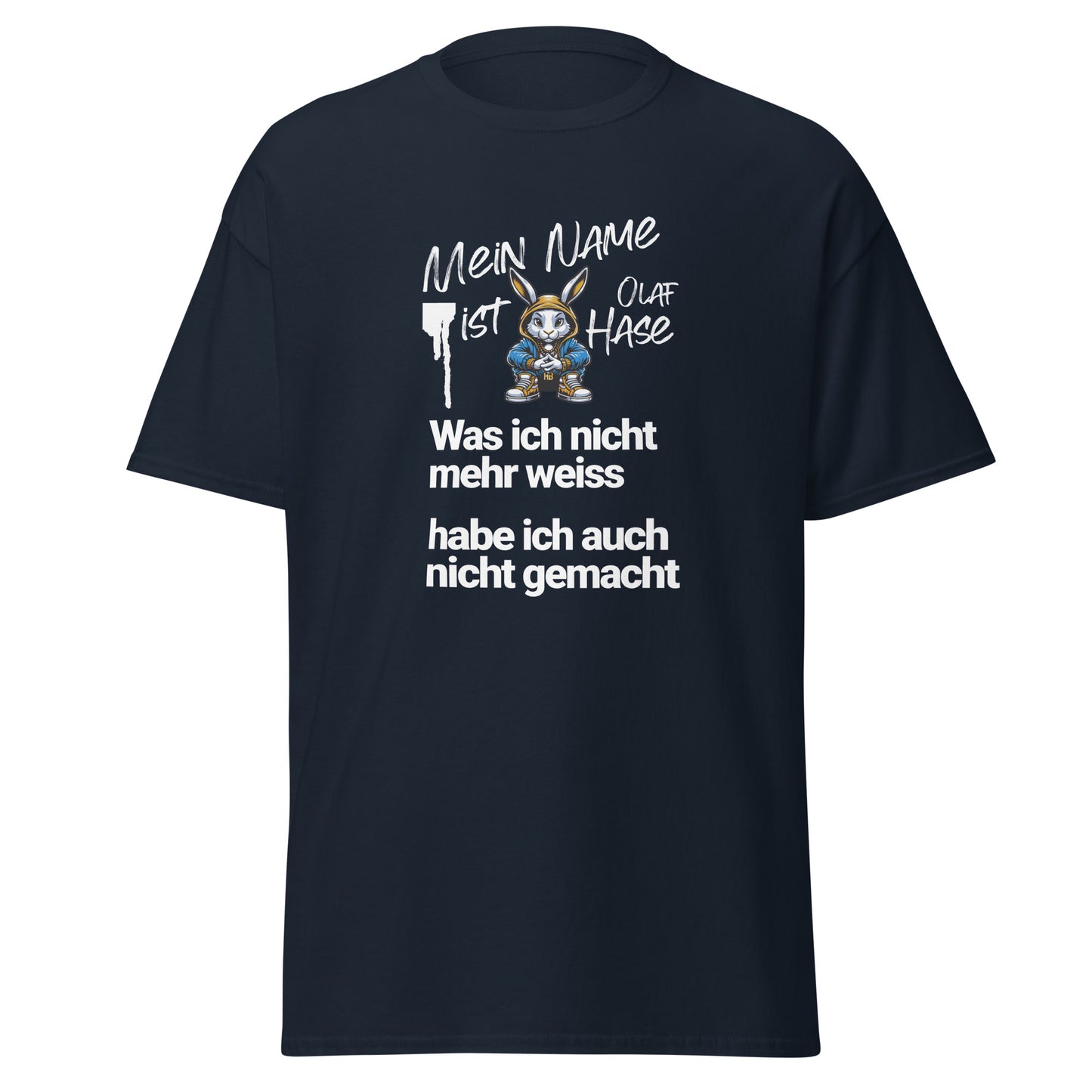 T-Shirt Hase mit Spruch