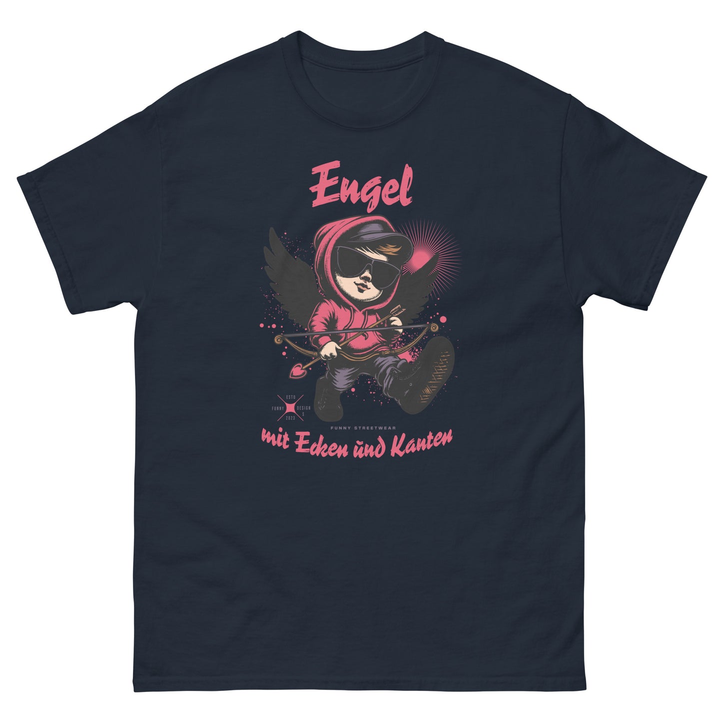 T-Shirt Engel mit Ecken und Kanten