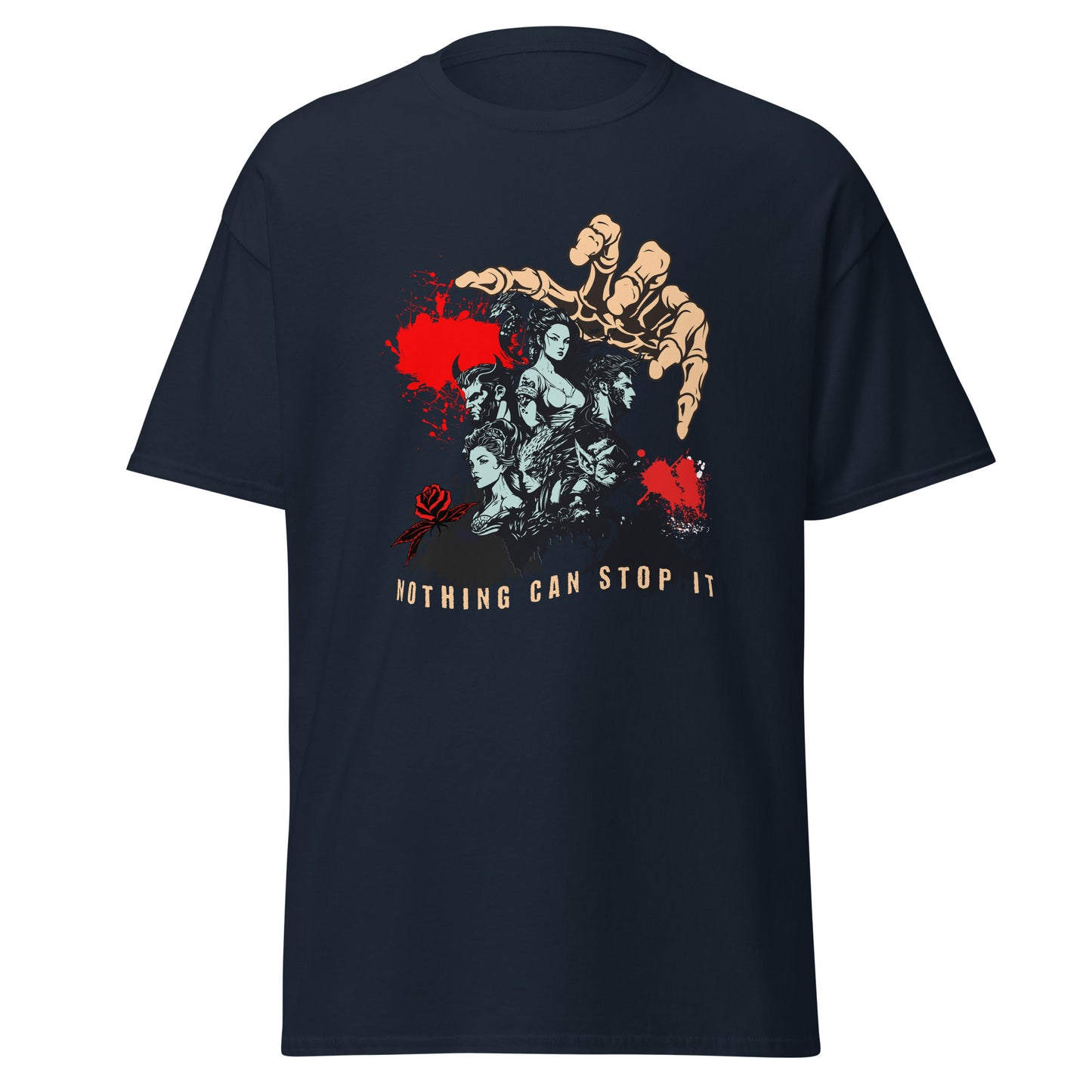 T-Shirt Grusel Shirt Nothings can stop it