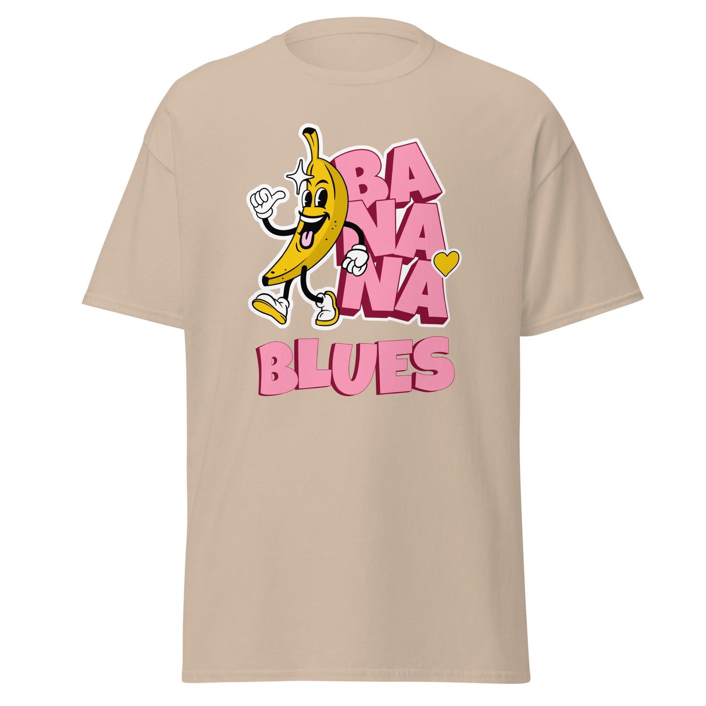 T-Shirt Lustiges Bananen Shirt im Cartoon Stiel