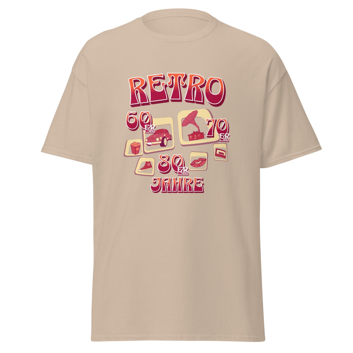 T-Shirt Retro Shirt 60er, 70er, 80er Jahre