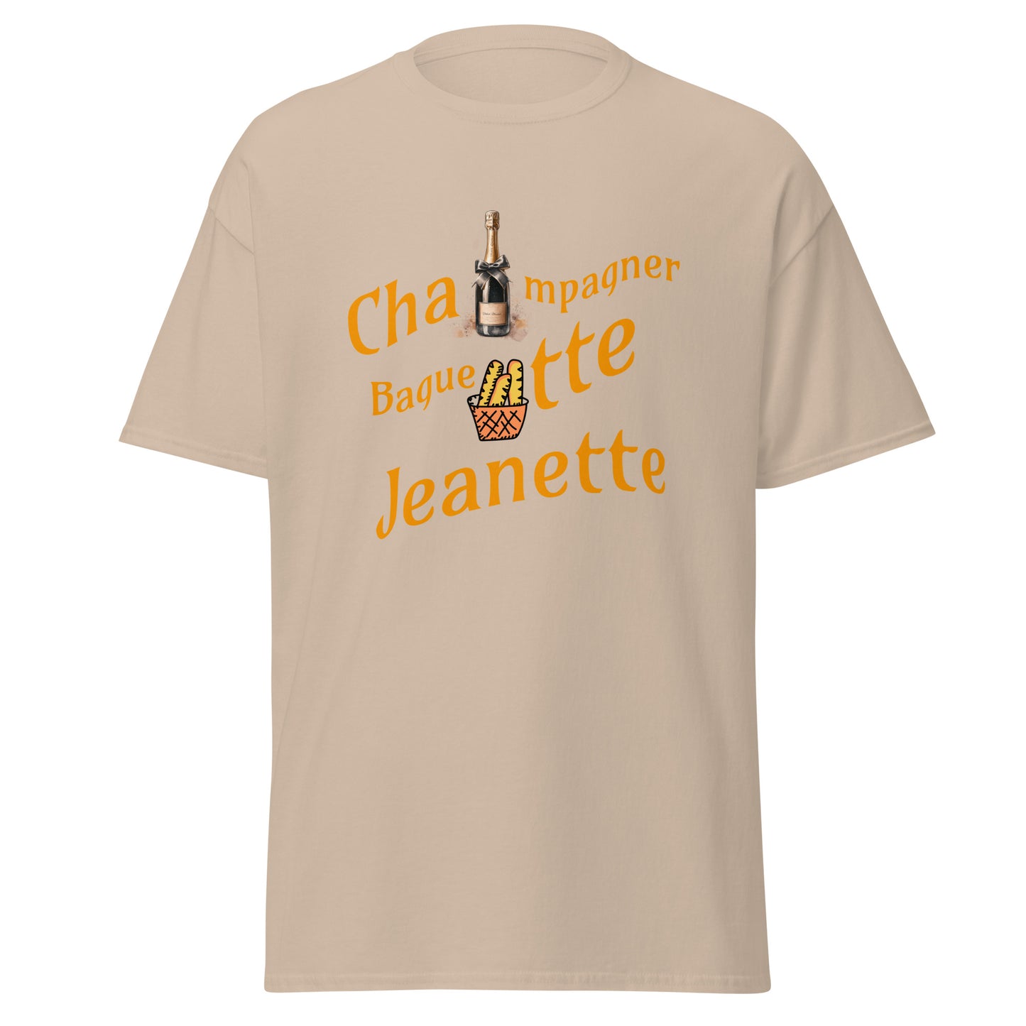 T-Shirt Champagner Baguette Jeanette