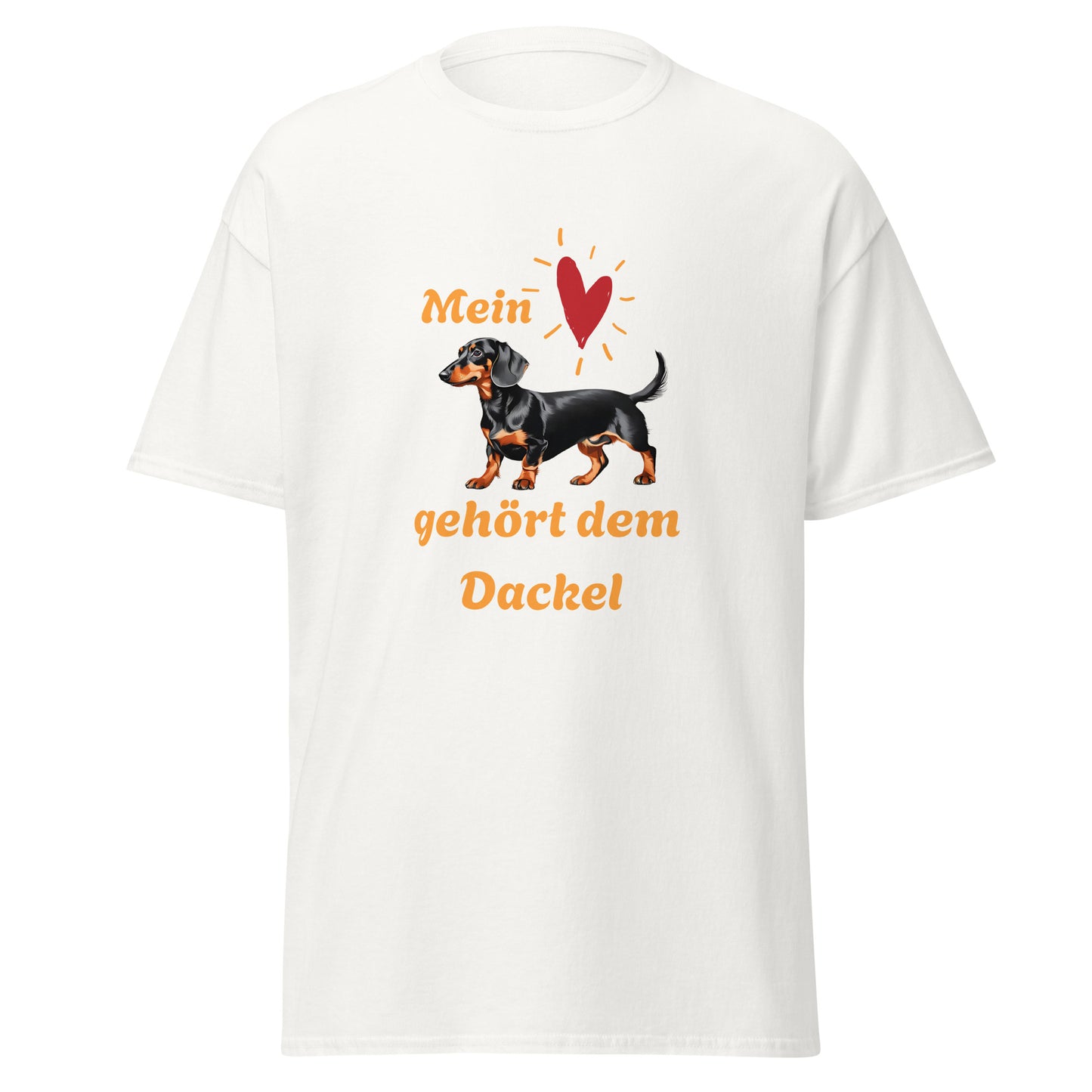 T-Shirt Mein Herz gehört dem Dackel