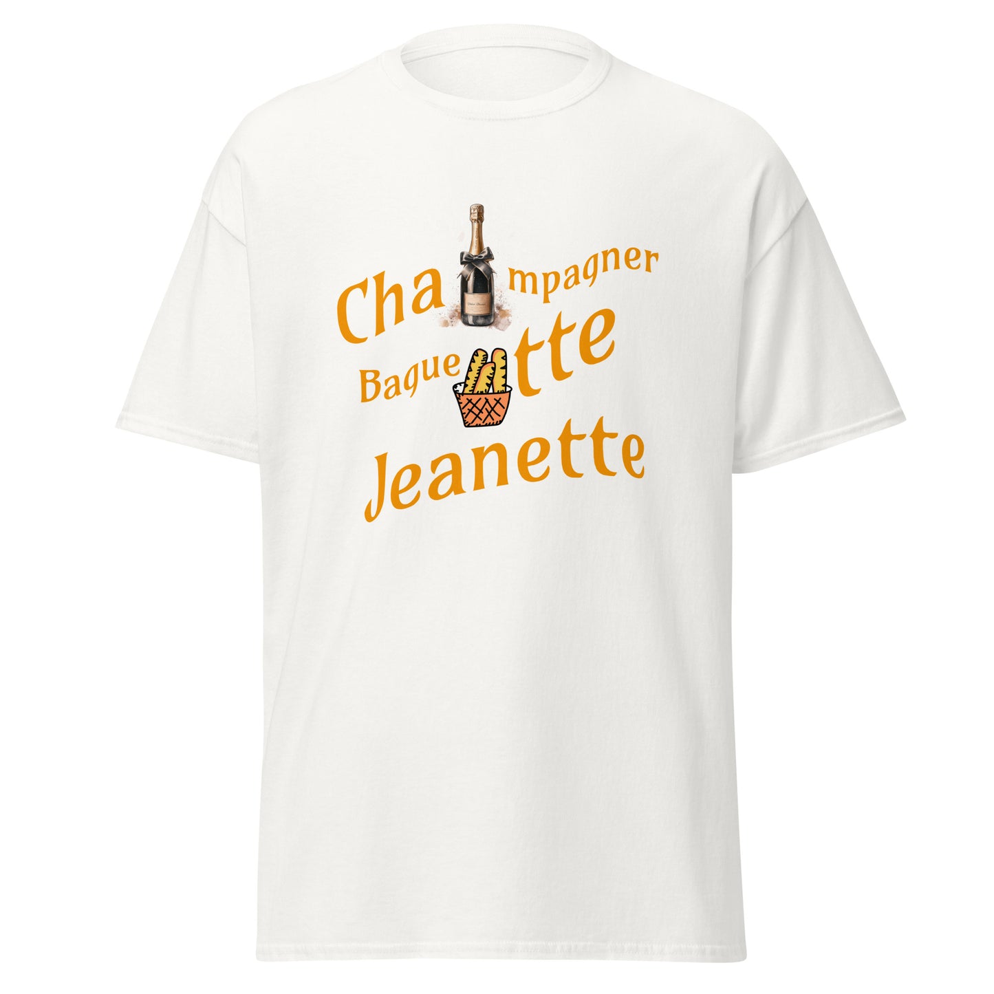 T-Shirt Champagner Baguette Jeanette