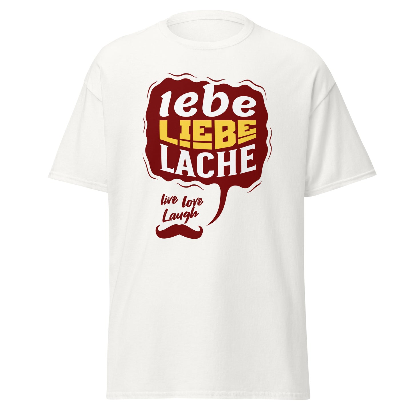 T-Shirt Lebe Liebe Lache