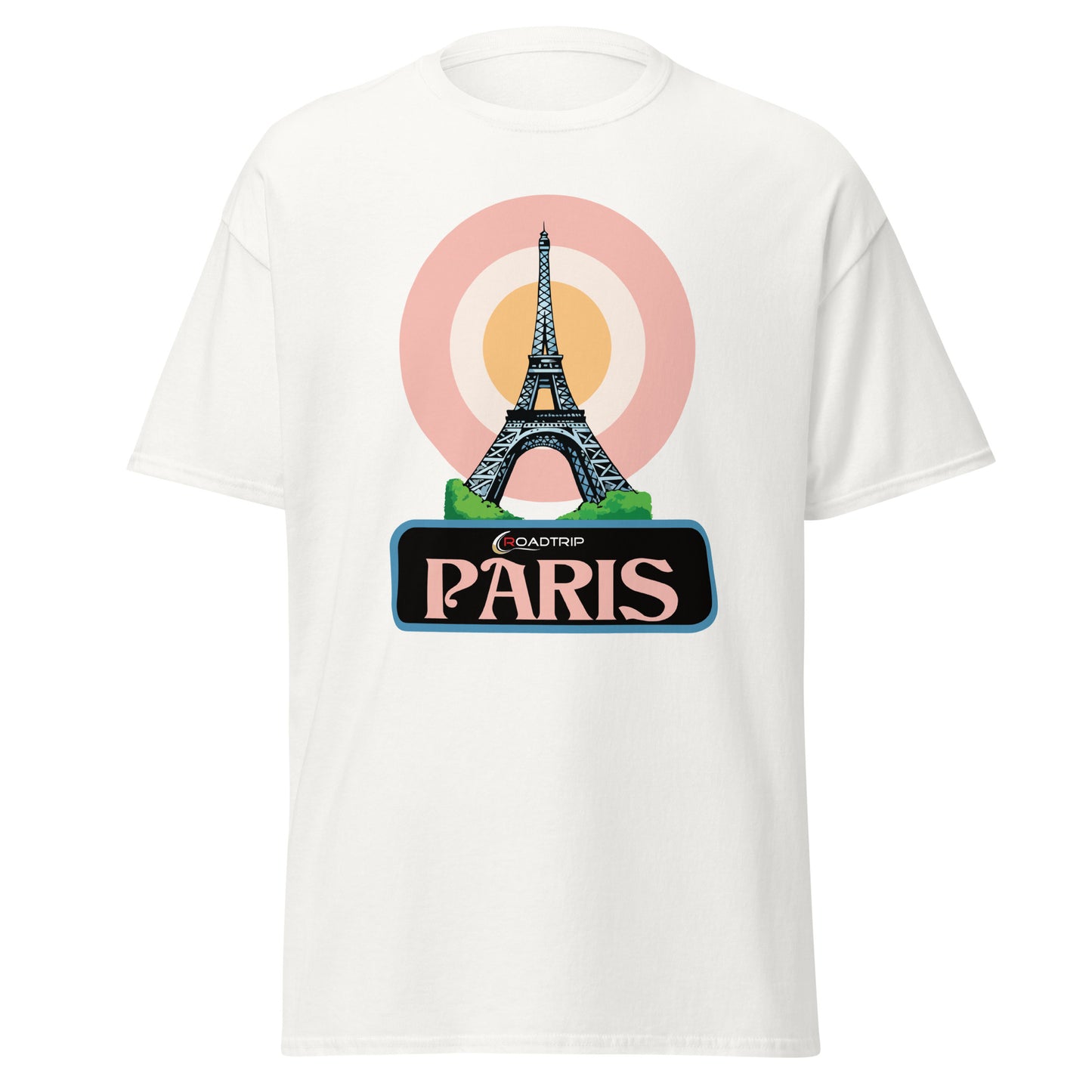 T-Shirt weiss Roadtrip Paris