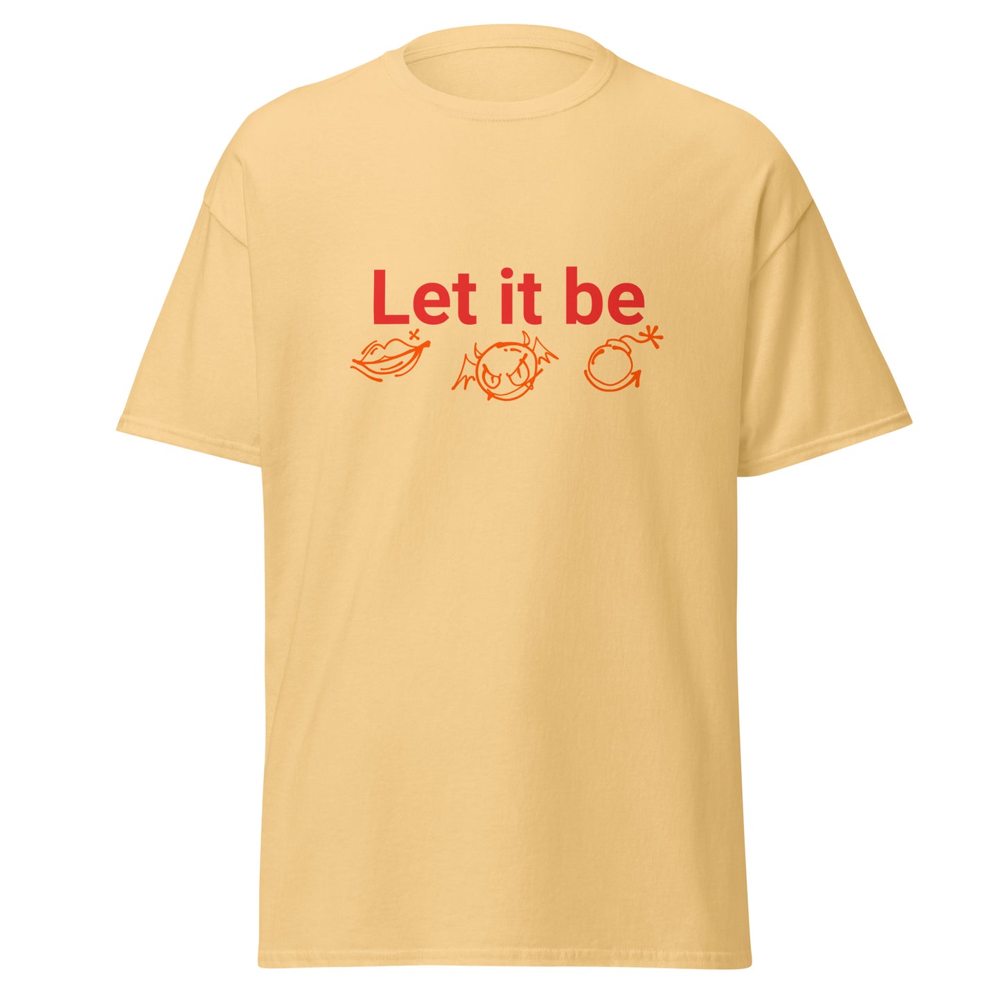T-Shirt Let it be