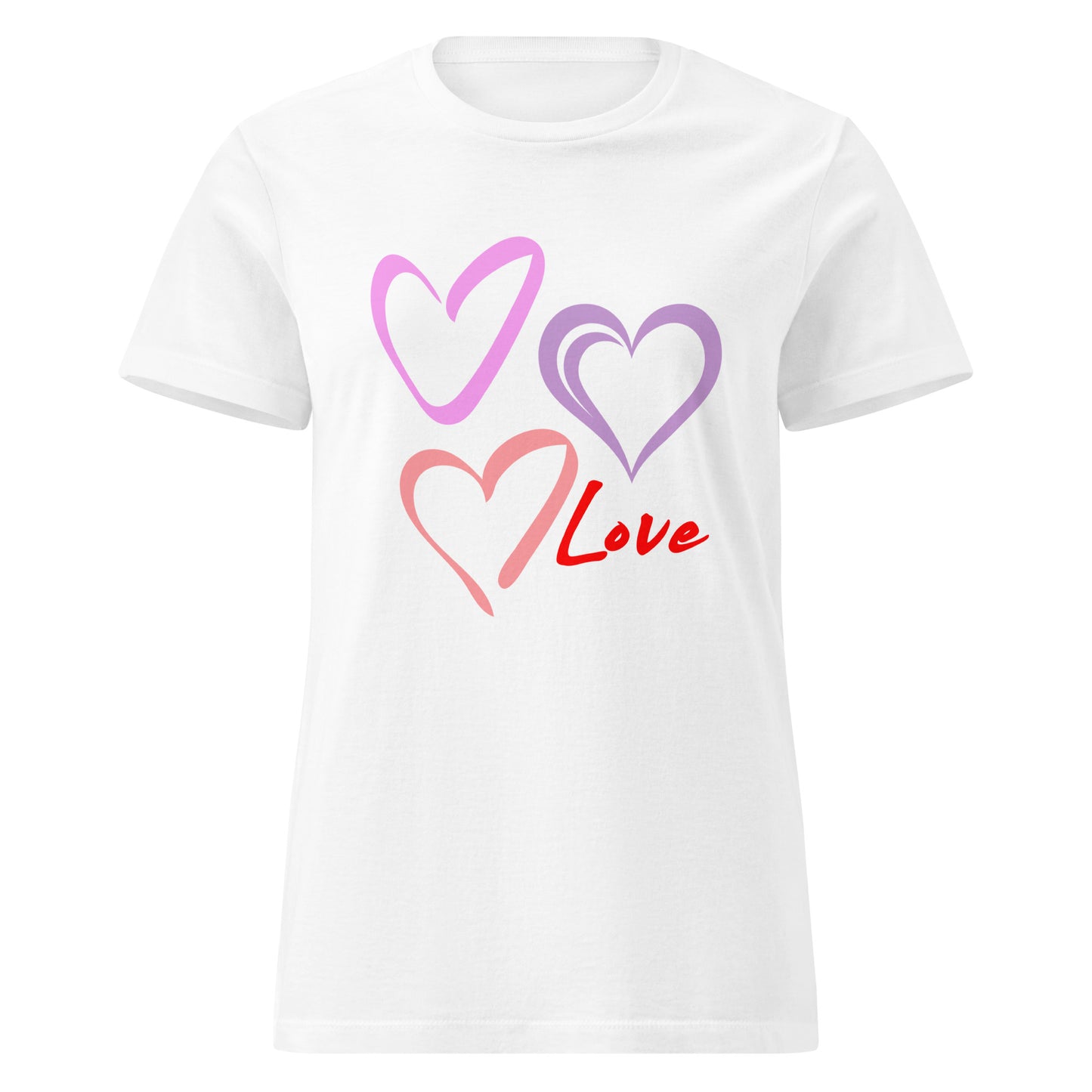 T-Shirt für Damen Love