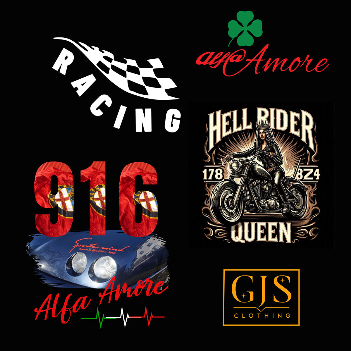 Funnydesigns Automotive T-Shirts – Humor trifft PS!