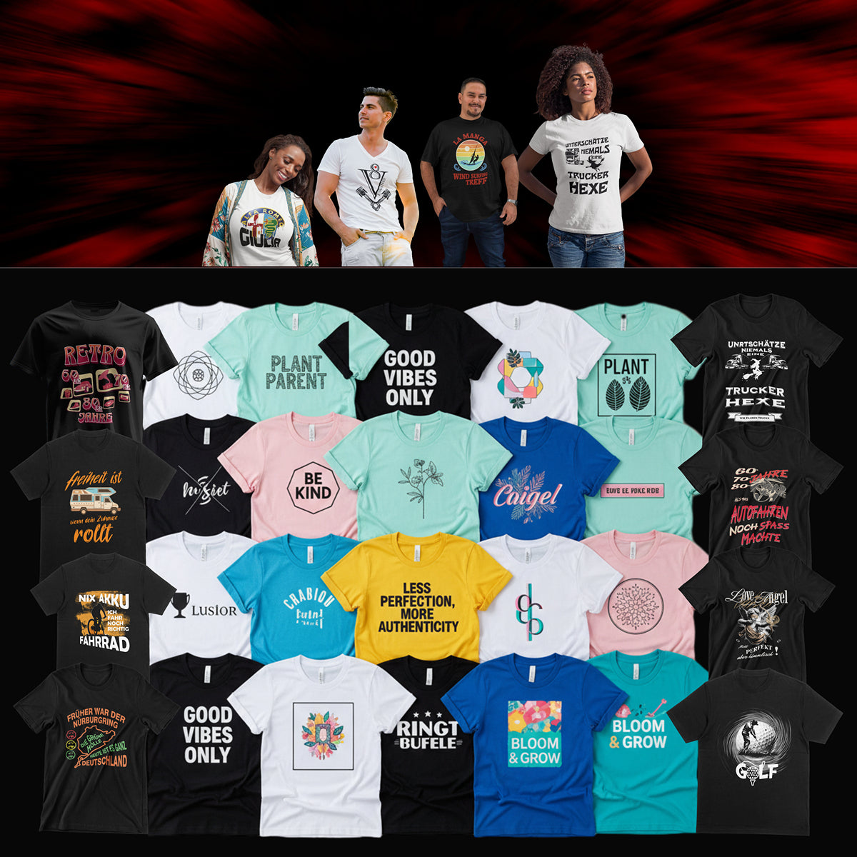 Sprüche Sag's mit Stil: Deine Message, Dein T-Shirt!